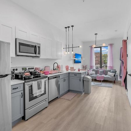 Pink Heaven Indoor Pool, Free Parking, Near Nyc Apartment Elizabeth Ngoại thất bức ảnh